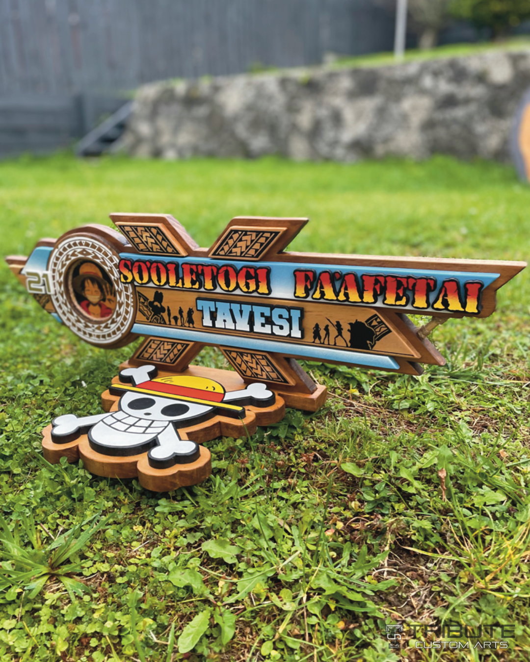 700mm Birthday Carving