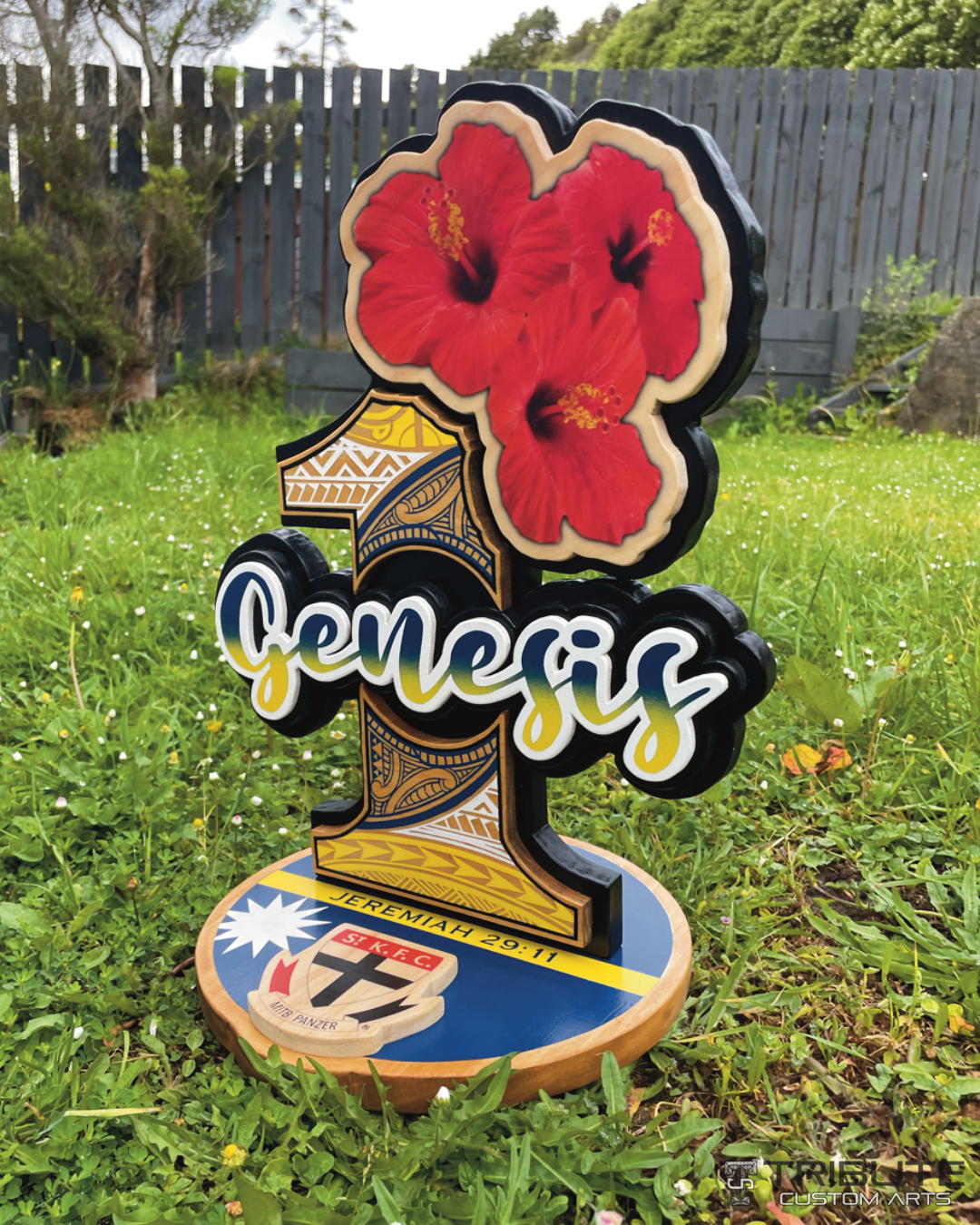 400mm Birthday Carving